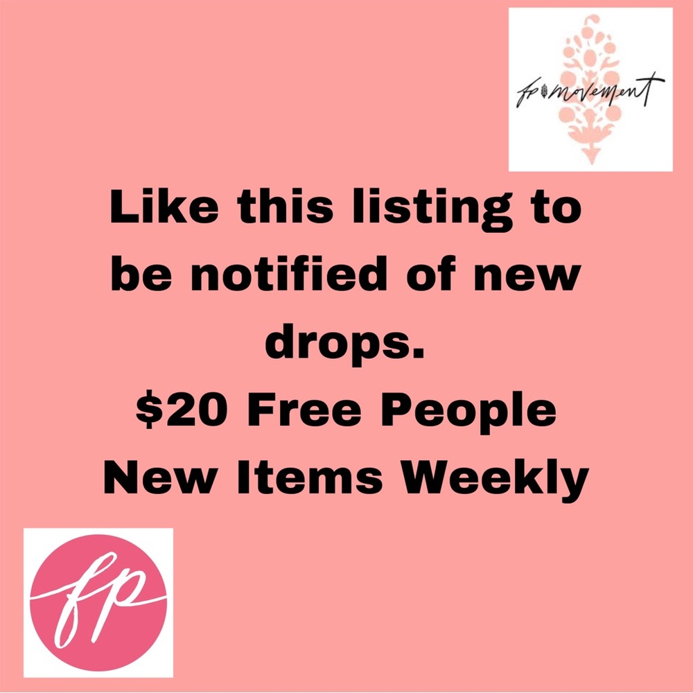Free People Wholesale Like To Be Notified Of New Drops
